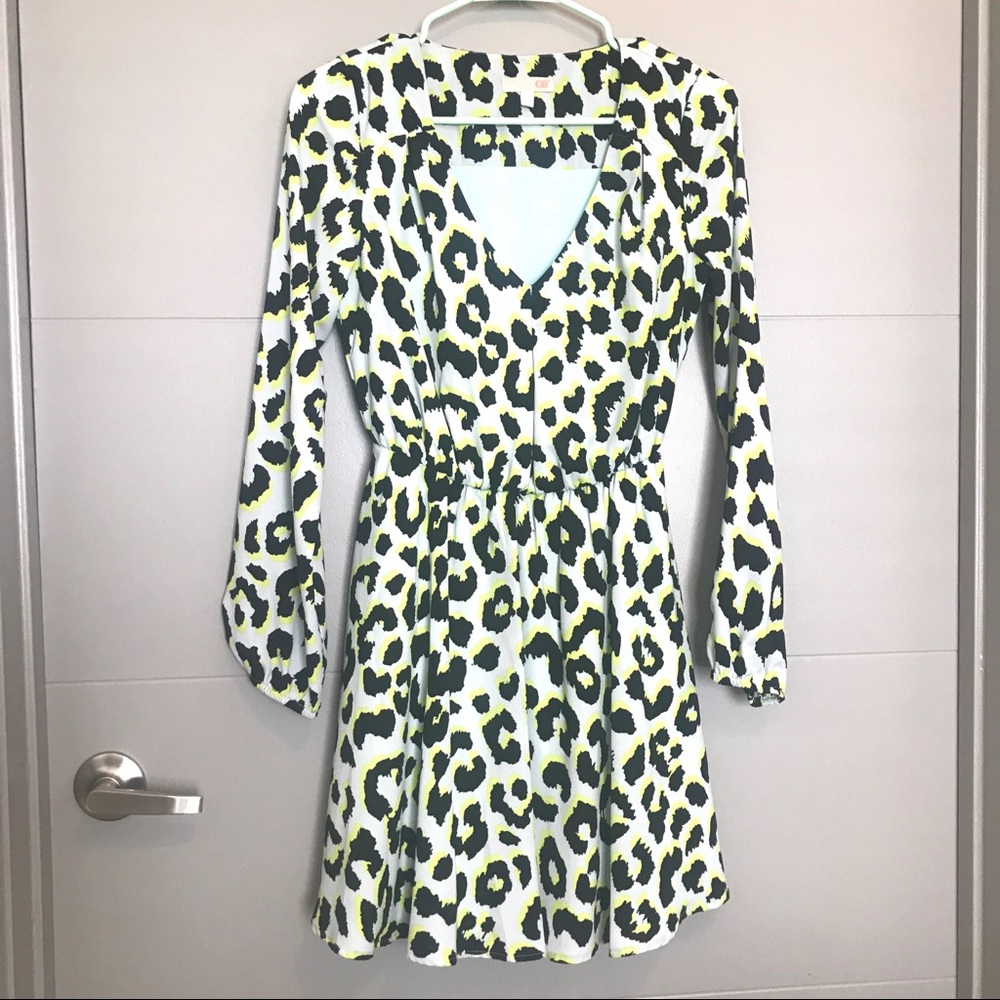 Gianni Bini Bright Leopard Dress